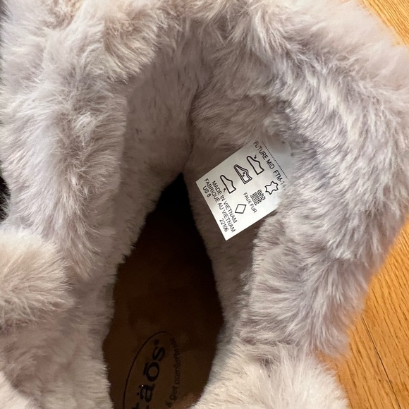 - Taos Suede Warm-Lined Mid Boots Future Mid Chestnut - Picture 4 of 6